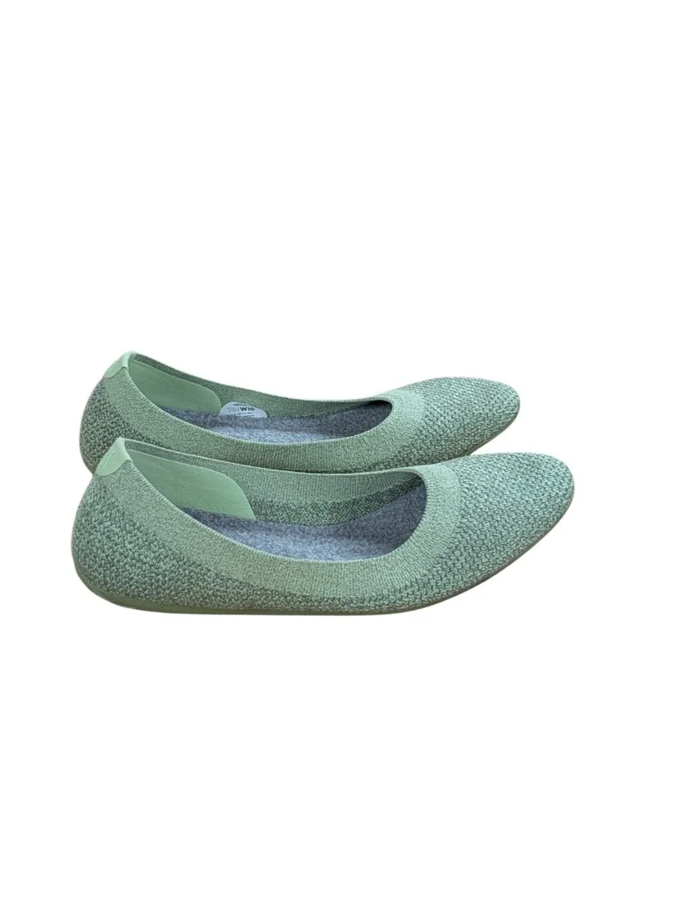 Allbirds Tree Breezer Knit Ballet Flats Forage Green Size 10
